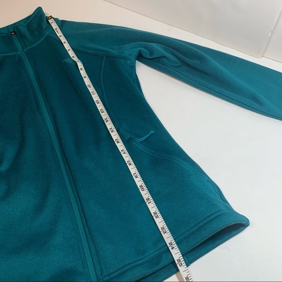 The North Face Teal Green Zip Up Jacket - Picture 13 of 16